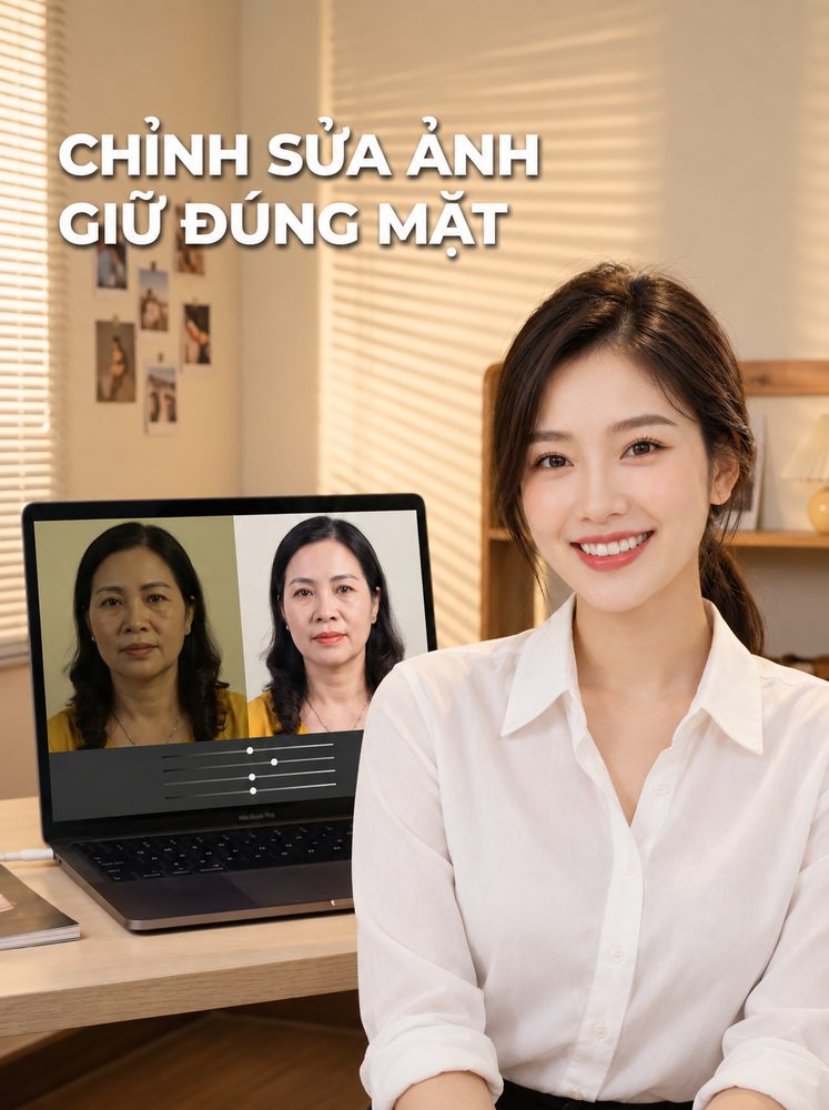 Skill Làm đẹp ảnh kiểu Remini