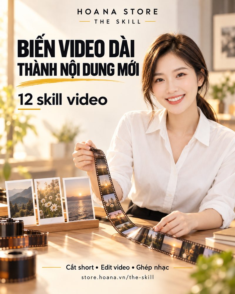 Skill video — biến video dài thành nội dung mới